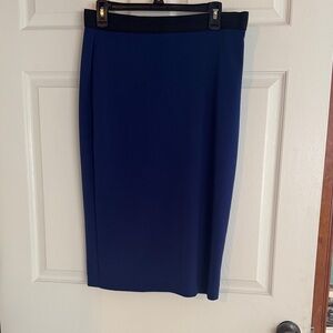 Alfani Elegant Blue Pencil Skirt NWOT